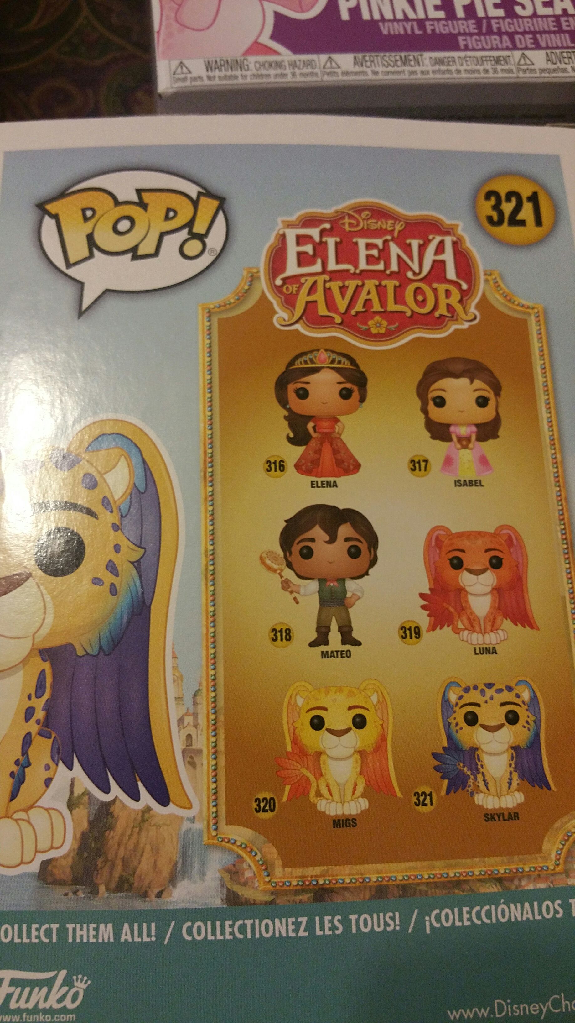 Skylar - Disney vinyl figure collectible [Barcode 889698204057] - Main Image 2