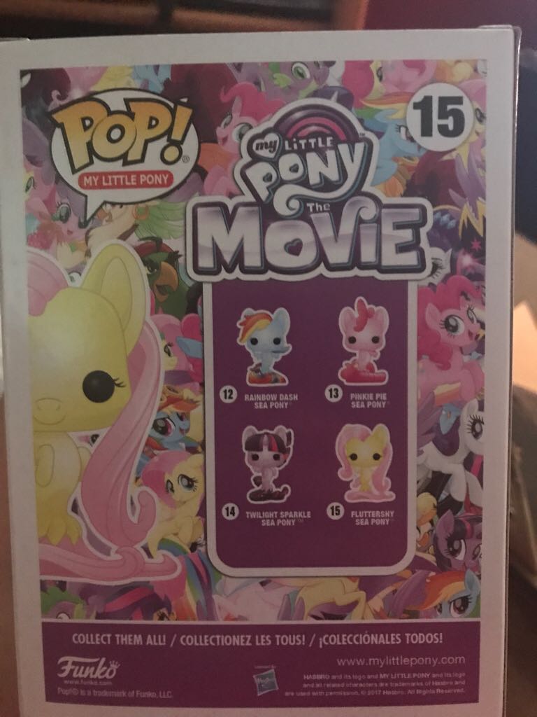 Fluttershy Sea Pony - My Little Pony vinyl figure collectible [Barcode 889698216449] - Main Image 2