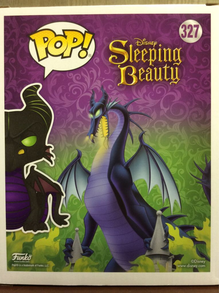 Maleficent Dragon - Sleeping Beauty vinyl figure collectible - Main Image 2