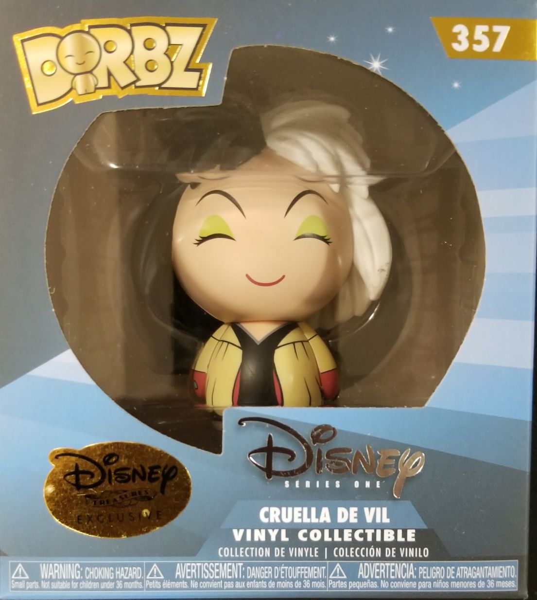 Cruella De Vil Dorbz - Disney vinyl figure collectible - Main Image 2