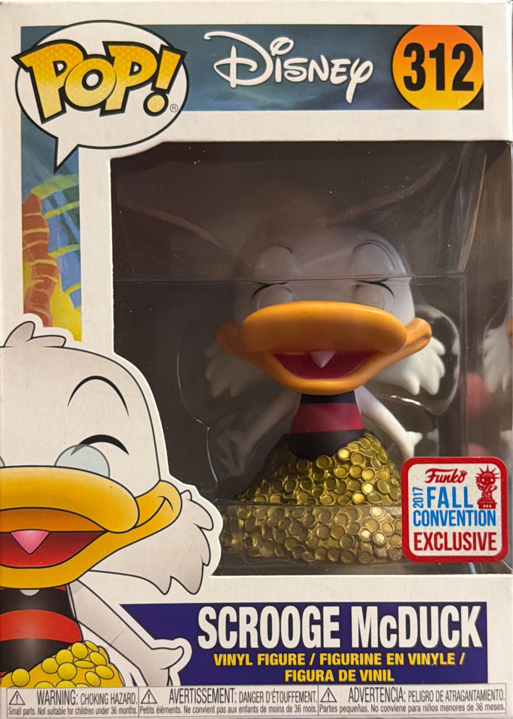Disney -312- Scrooge McDuck - Disney vinyl figure collectible [Barcode 889698217750] - Main Image 4
