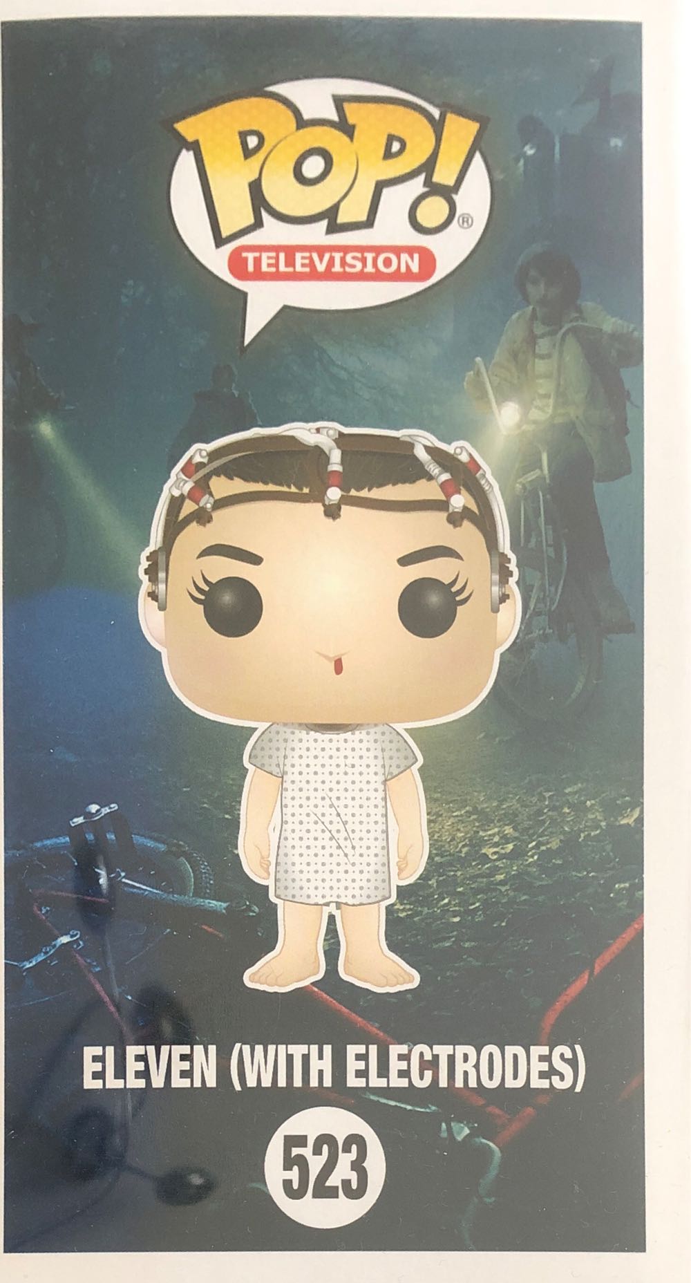 Eleven (With Electrodes) - Stranger Things vinyl figure collectible [Barcode 889698209298] - Main Image 3