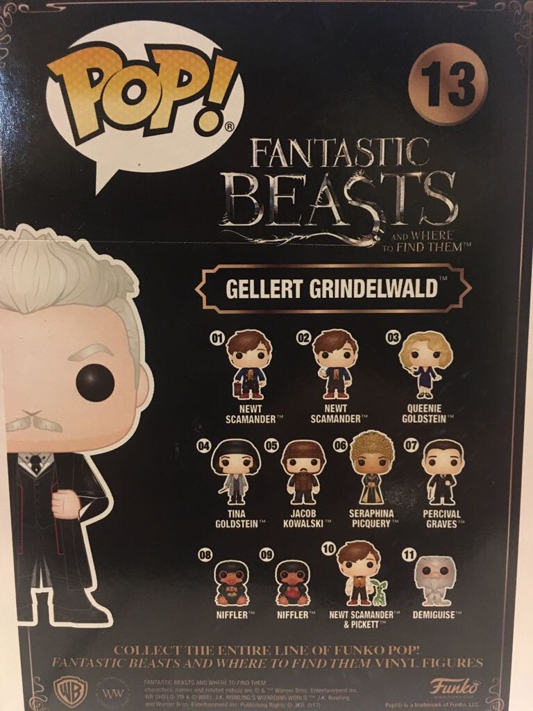 Fantastic Beasts And Where To Find Them: #13 Gellert Grindelwald - Fantastic Beasts And Where to Find Them vinyl figure collectible - Main Image 2