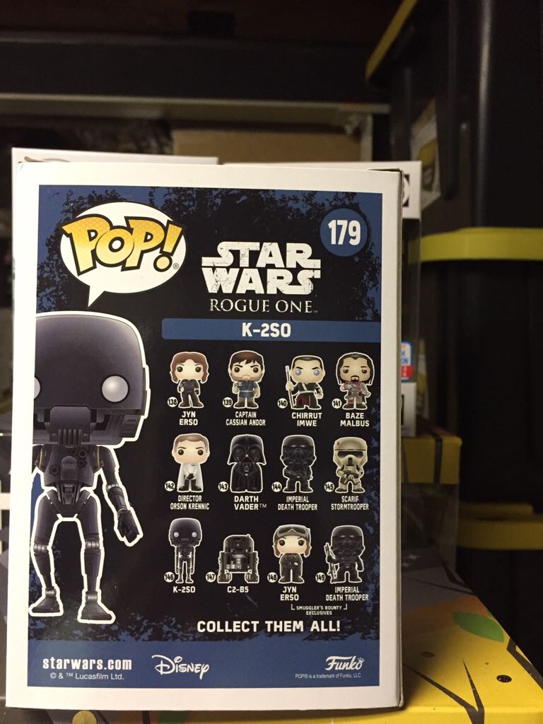 K-2SO - Star Wars vinyl figure collectible [Barcode 889698148757] - Main Image 2