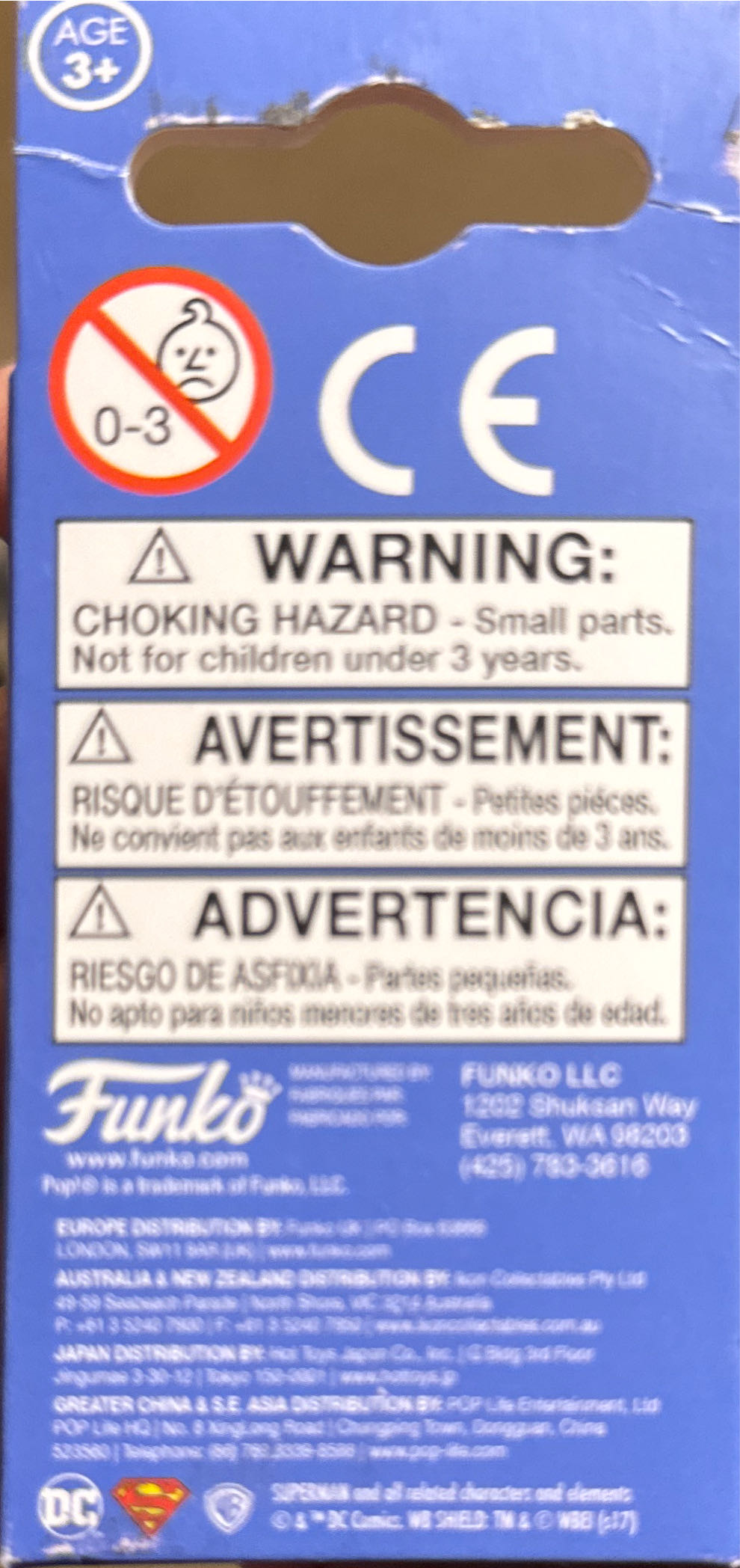 Funko Pop Clark Kent Keychain - Funko vinyl figure collectible [Barcode 889698217743] - Main Image 4