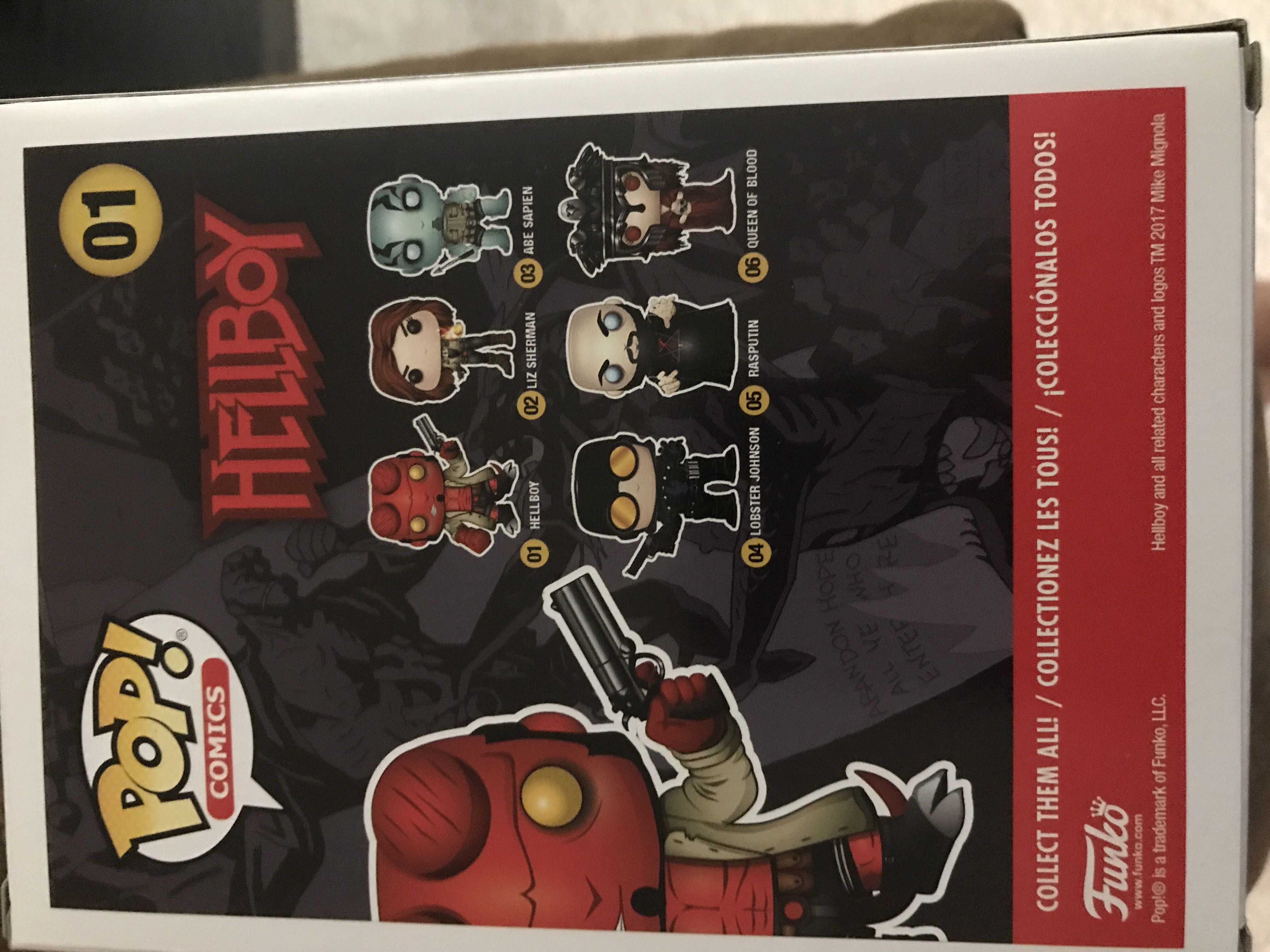 Hellboy  vinyl figure collectible [Barcode 889698227155] - Main Image 3