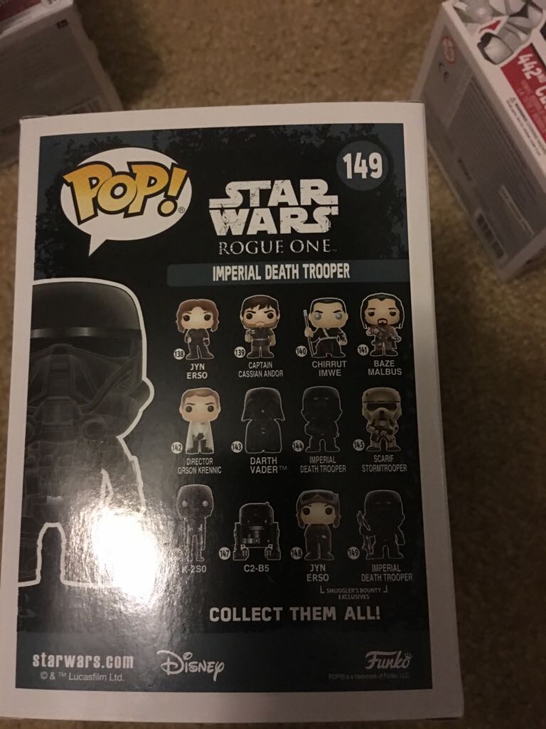 Smugglers Bounty Imperial Death Trooper - Star Wars vinyl figure collectible - Main Image 2