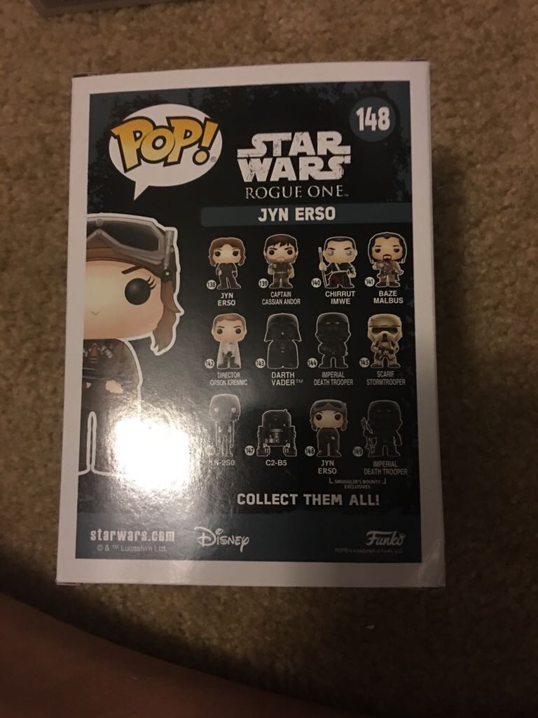 148 Smugglers Bounty Jyn Erso - Star Wars vinyl figure collectible - Main Image 2