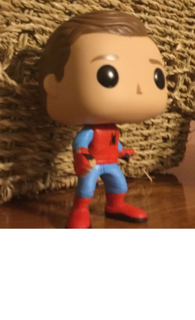 Spider Man Homemade Suit Unmasked   vinyl figure collectible - Main Image 2