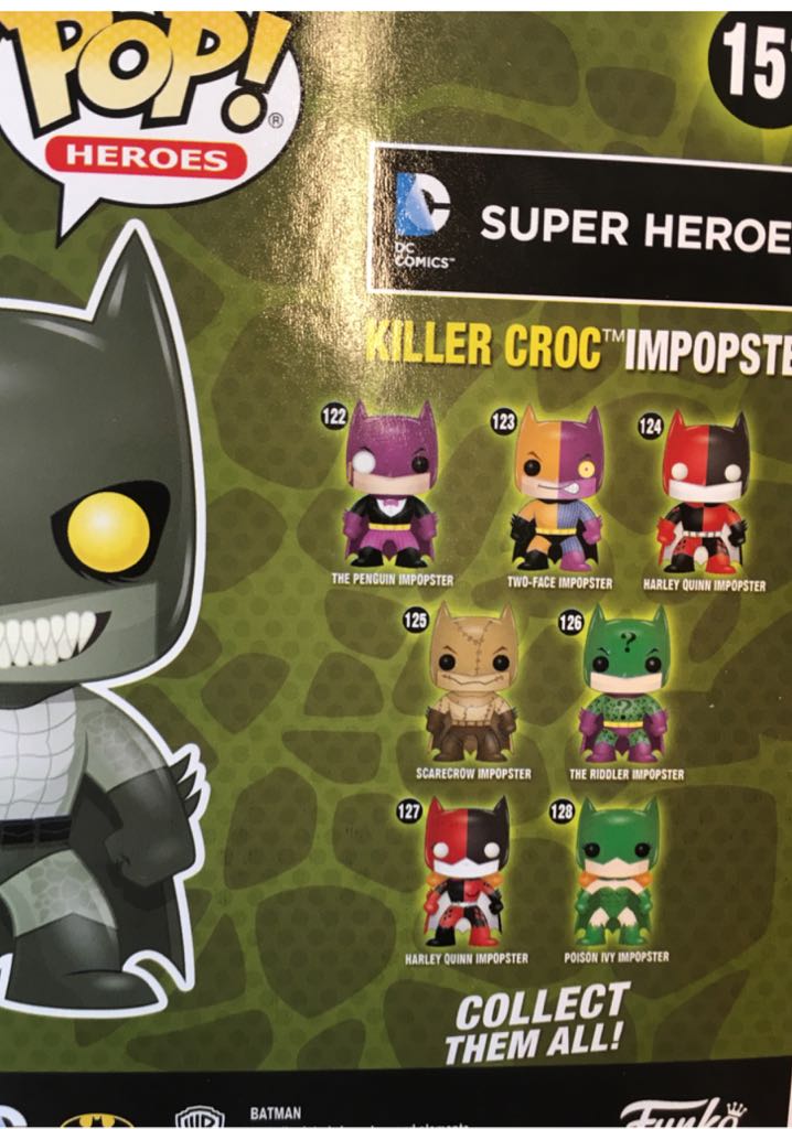 Impostor Killer Croc - DC Universe vinyl figure collectible [Barcode 889698119948] - Main Image 2