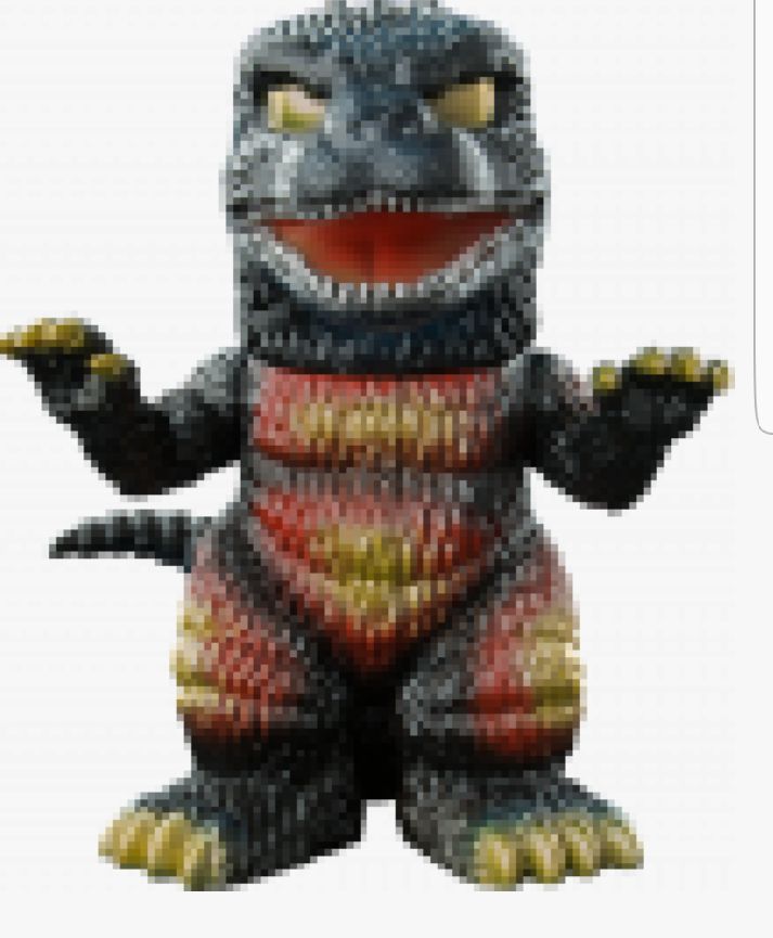 [Burning] Godzilla (Hikari) - Godzilla vinyl figure collectible [Barcode 849803076320] - Main Image 2