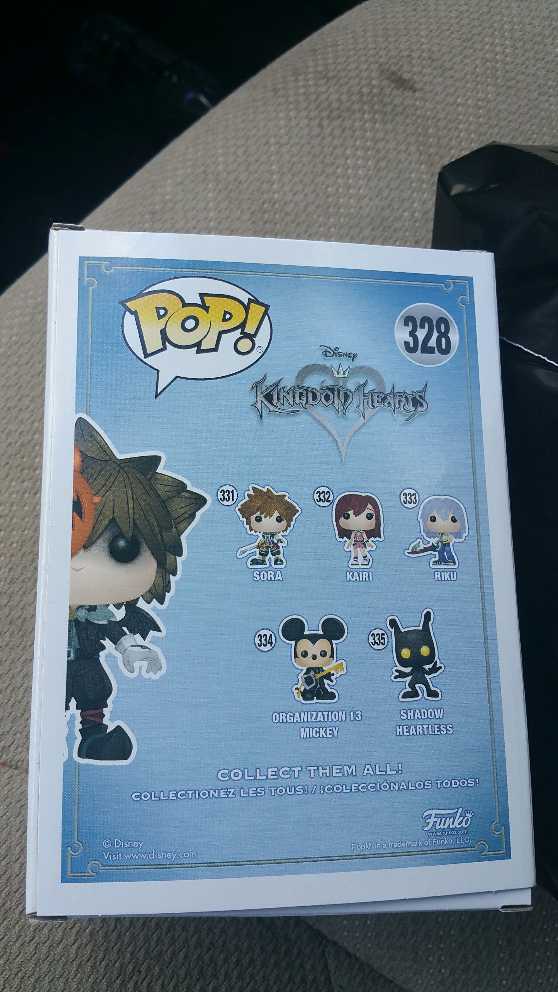 Kingdom Hearts: KH 1 Sora (Halloween Town) - Kingdom Hearts vinyl figure collectible [Barcode 889698149587] - Main Image 2