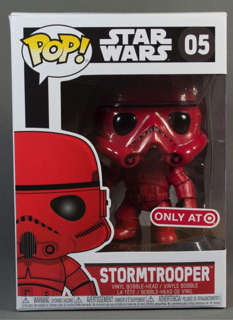 05 Red Stormtrooper - Star Wars vinyl figure collectible - Main Image 2