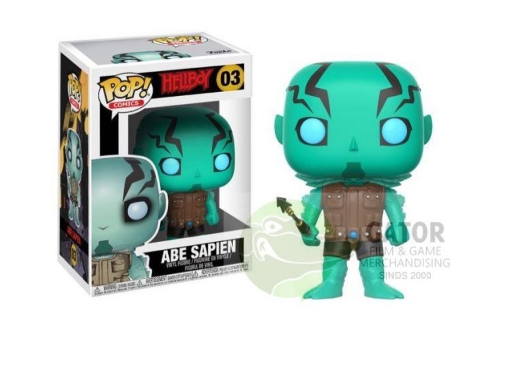 Abe Sapien  vinyl figure collectible [Barcode 889698227193] - Main Image 2
