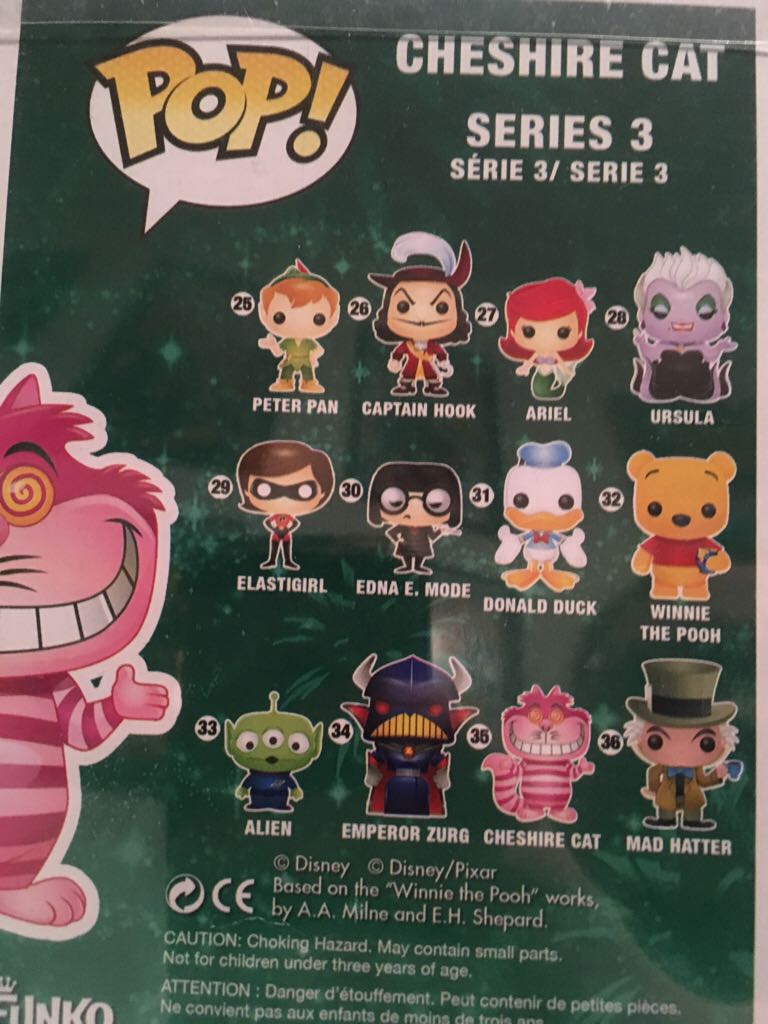 FUNKO POP Disney Alice in Wonderland Original Cheshire Cat Pink # 35 Figure   vinyl figure collectible [Barcode 4580279605138] - Main Image 2