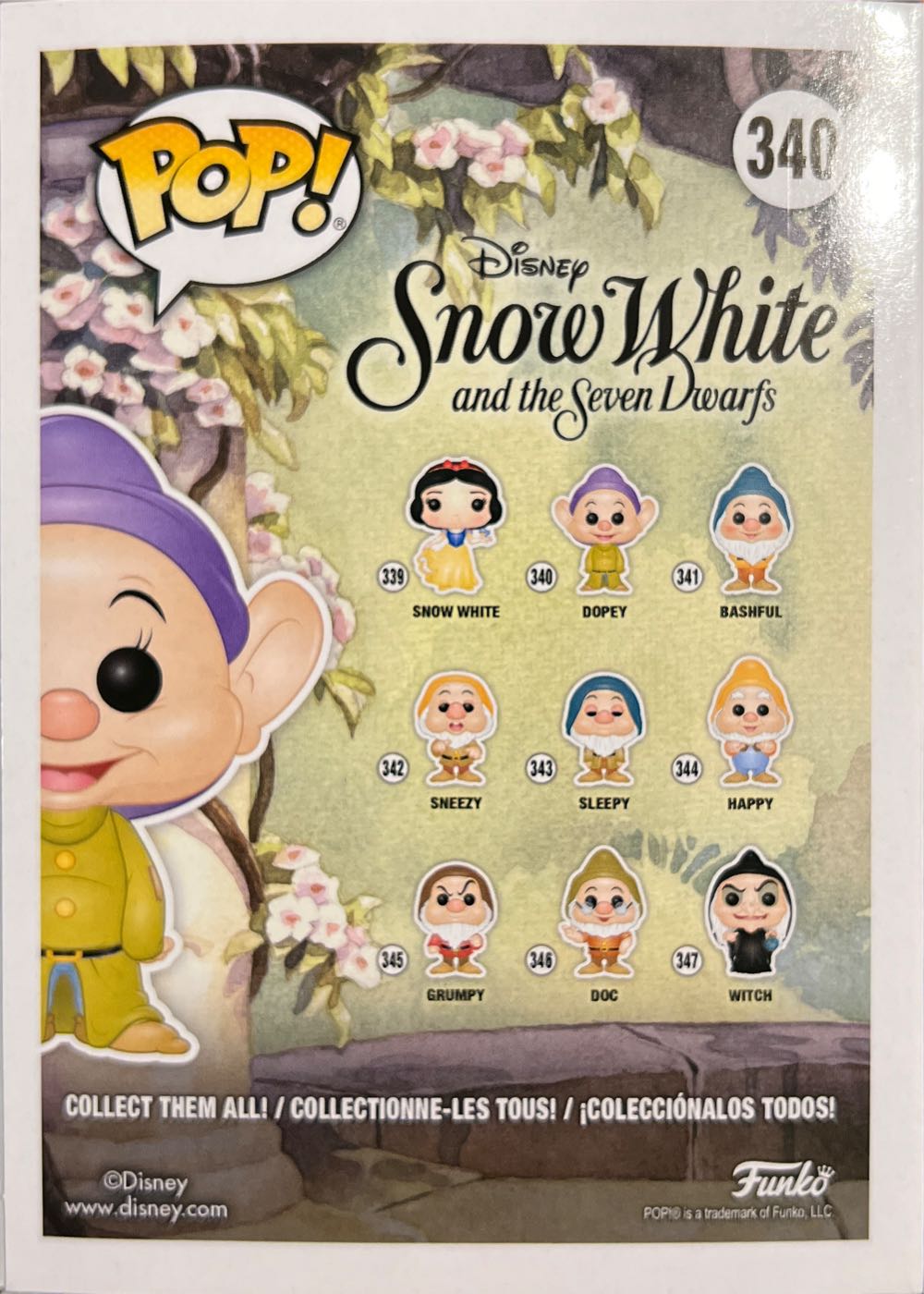 Dopey - Snow White vinyl figure collectible [Barcode 889698217187] - Main Image 4