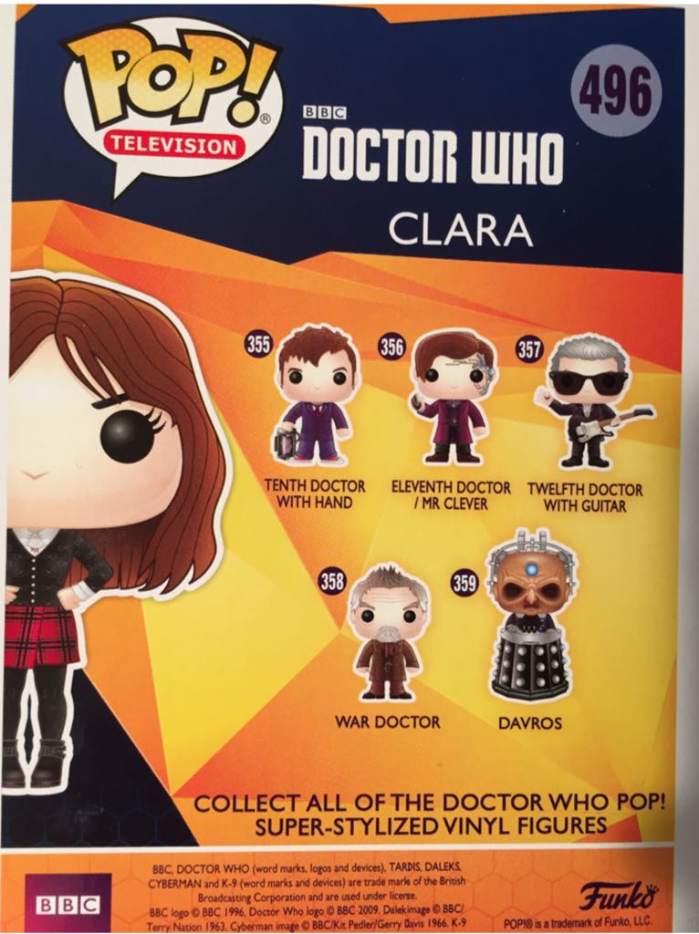 Clara - Doctor Who vinyl figure collectible - Main Image 2