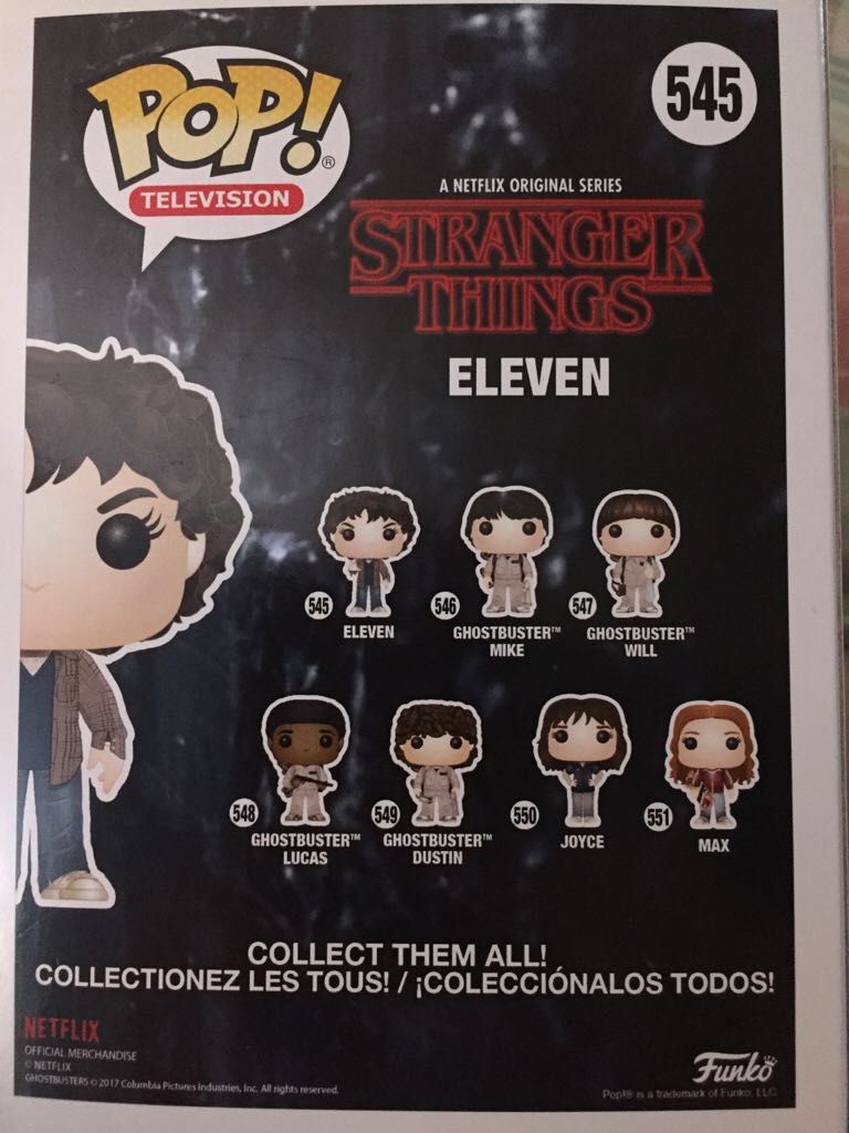 Eleven - Stranger Things vinyl figure collectible [Barcode 889698217842] - Main Image 2