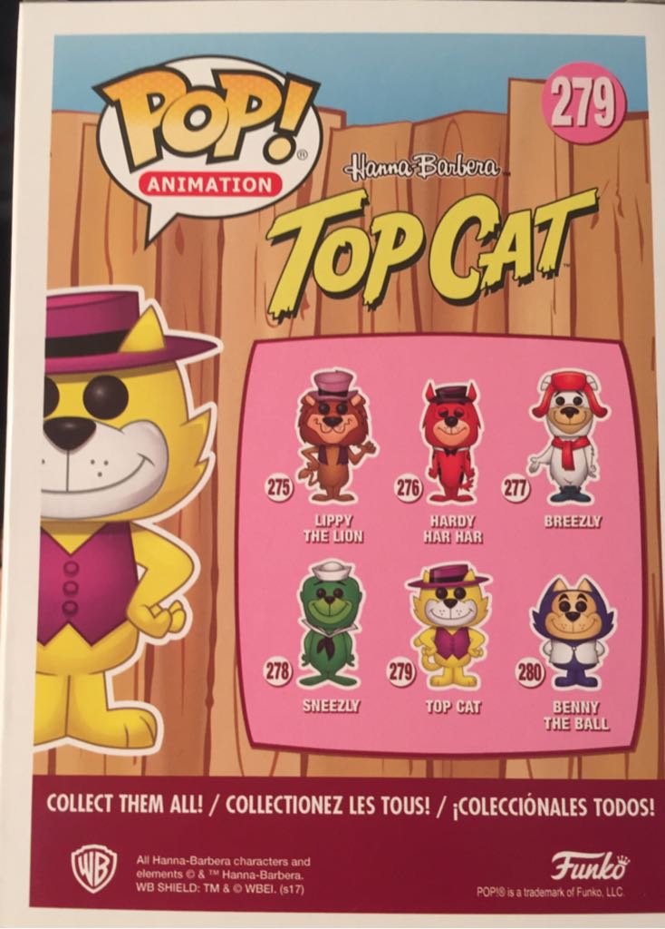 Top Cat - Hanna-Barbera vinyl figure collectible - Main Image 2
