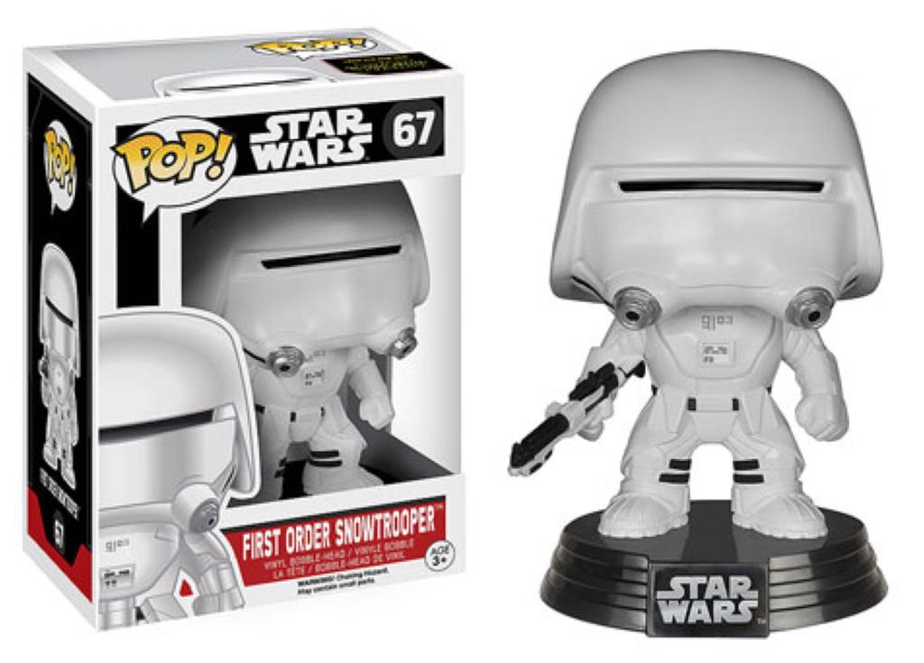 Funko Pop Star Wars Series: Star Wars The Force Awakens Snowtrooper - Star Wars vinyl figure collectible [Barcode 4589974709431] - Main Image 2