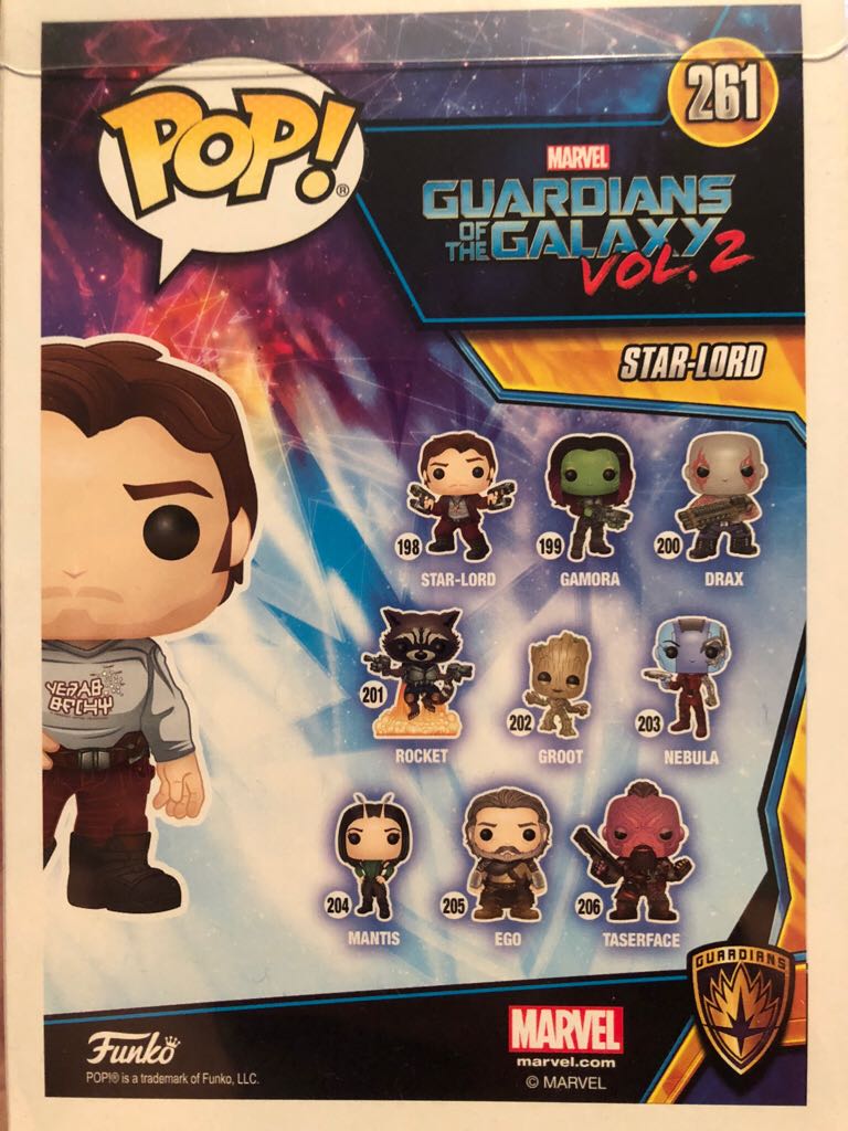 Star-Lord - Guardians of the Galaxy vinyl figure collectible [Barcode 889698214605] - Main Image 2