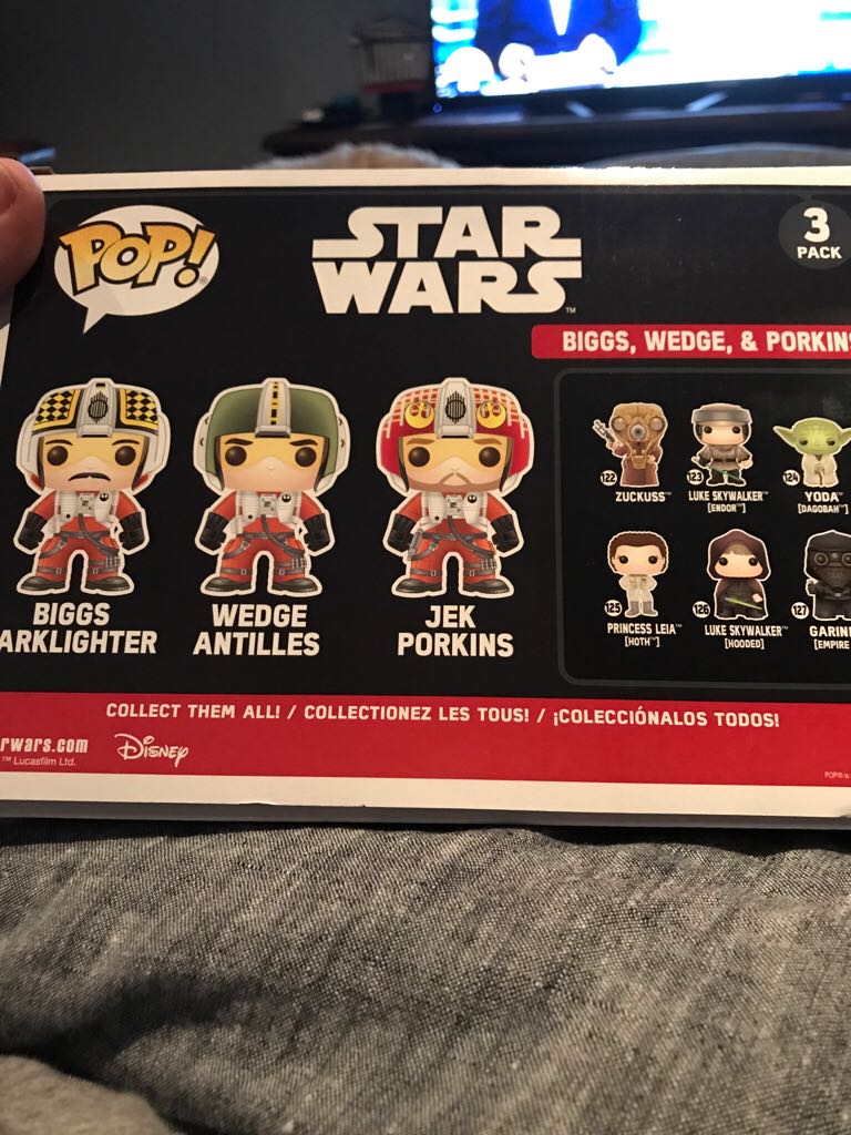 Biggs, Wedge & Porkins - Star Wars vinyl figure collectible [Barcode 889698219839] - Main Image 2