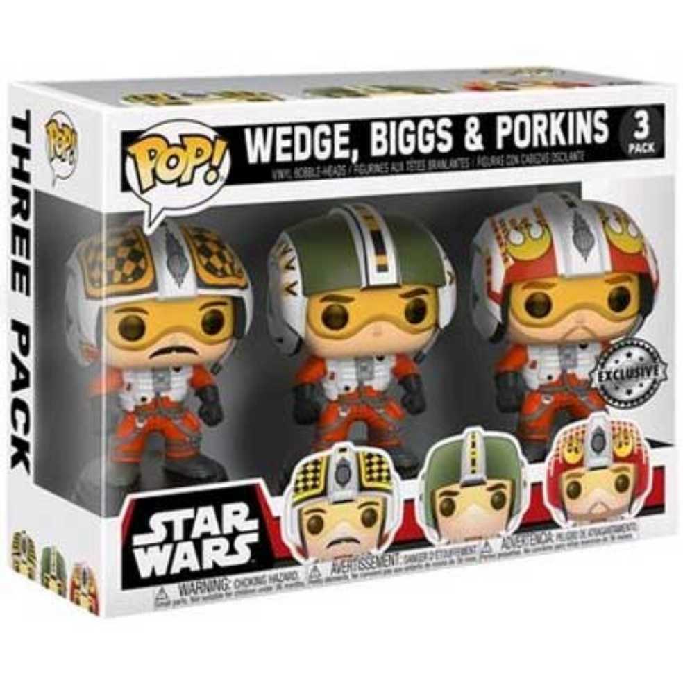 Biggs, Wedge & Porkins - Star Wars vinyl figure collectible [Barcode 889698219839] - Main Image 3
