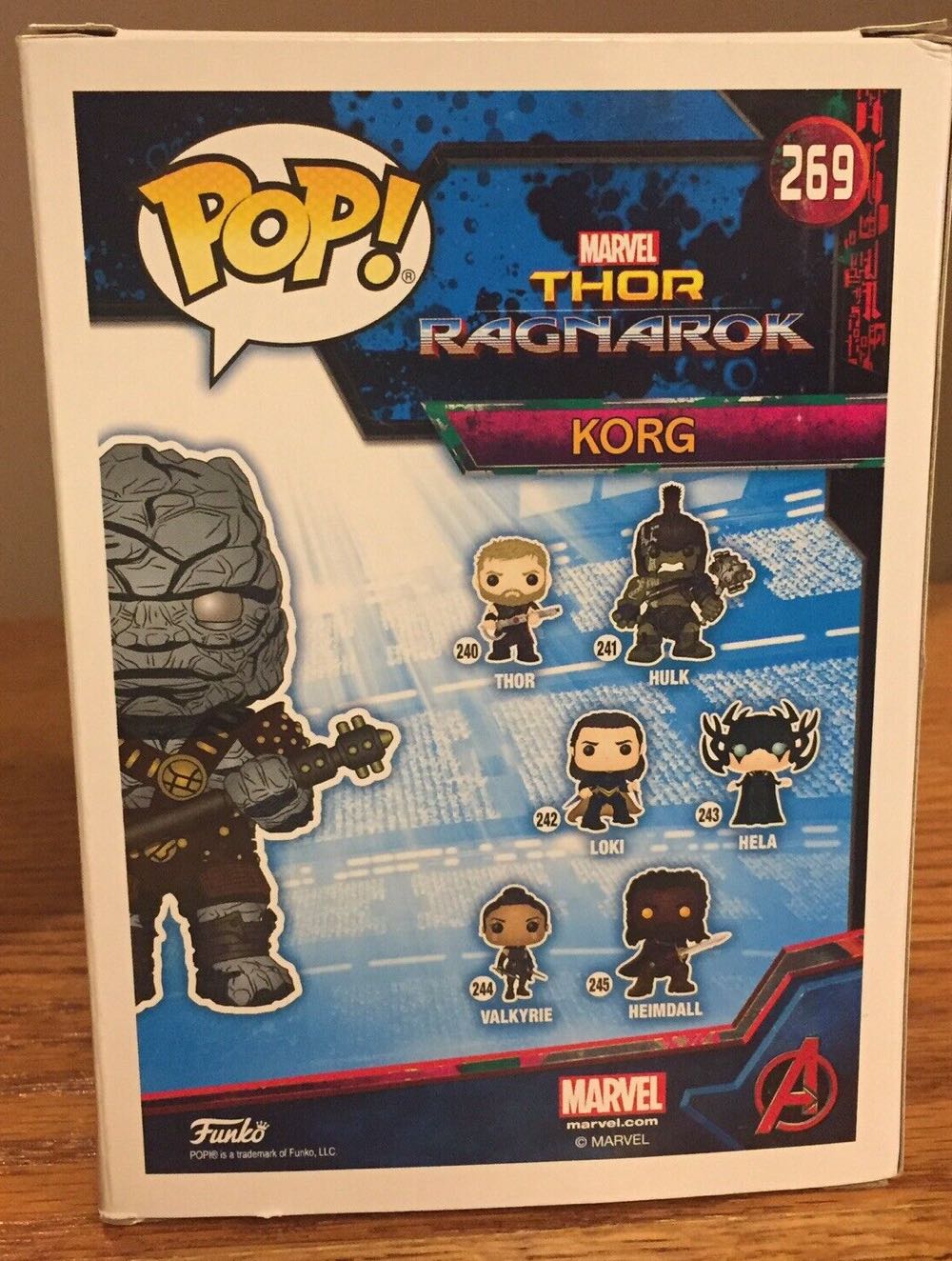 Korg: Thor Love And Thunder - Marvel Universe vinyl figure collectible [Barcode 889698229173] - Main Image 3
