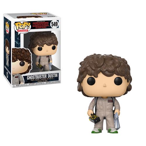 Ghostbuster Dustin - Stranger Things vinyl figure collectible [Barcode 889698214841] - Main Image 2