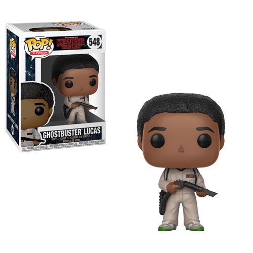 Ghostbuster Lucas - Stranger Things vinyl figure collectible [Barcode 889698214858] - Main Image 2