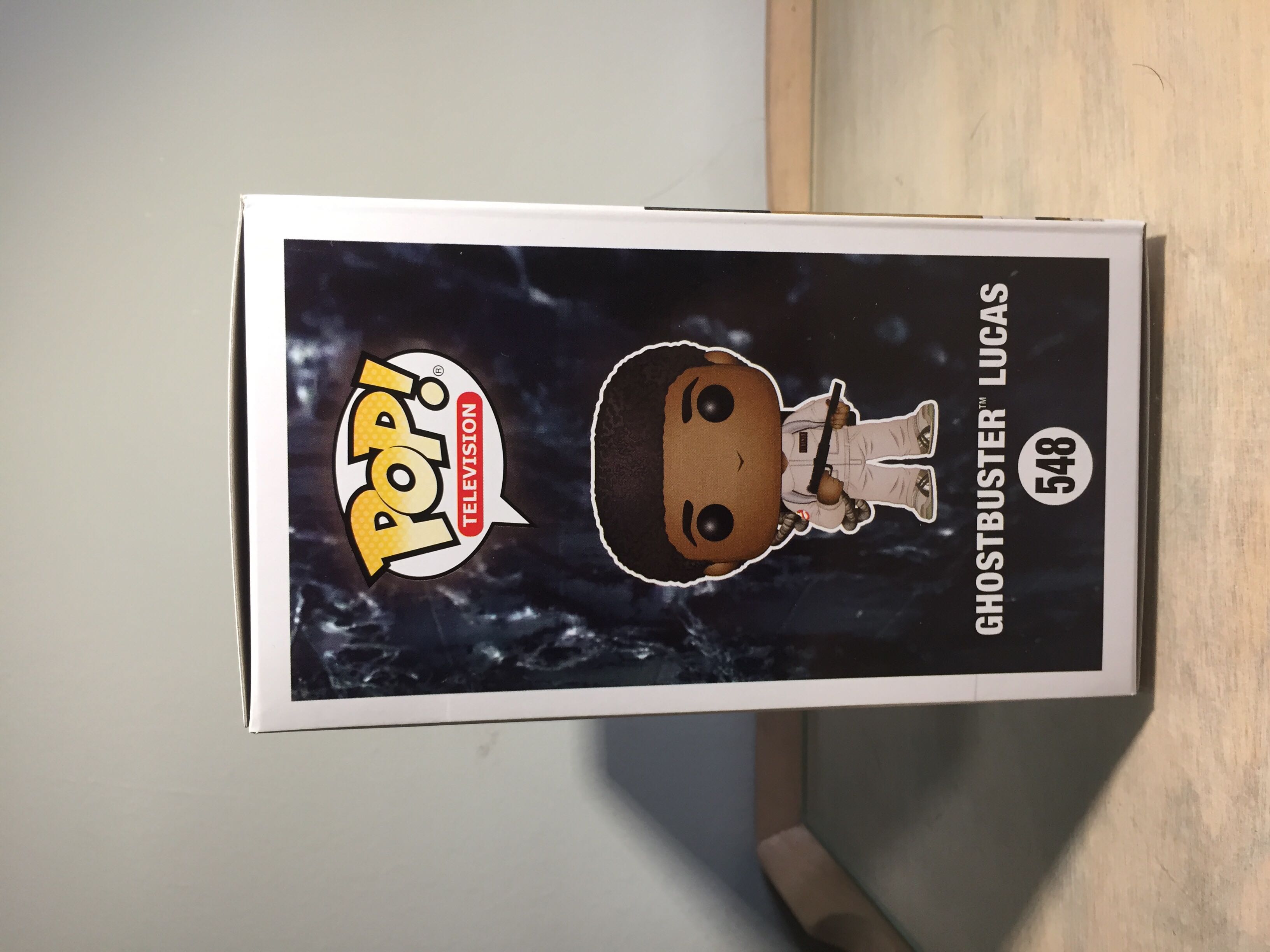 Ghostbuster Lucas - Stranger Things vinyl figure collectible [Barcode 889698214858] - Main Image 3