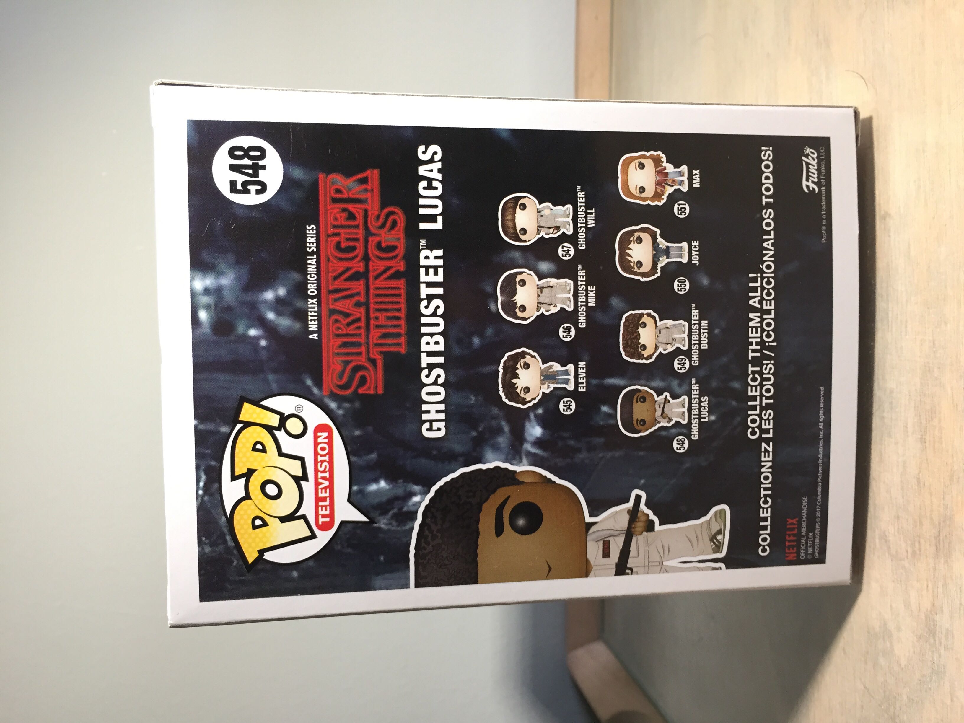 Ghostbuster Lucas - Stranger Things vinyl figure collectible [Barcode 889698214858] - Main Image 4