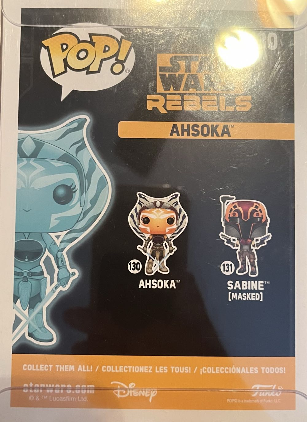Ahsoka Holographic - Star Wars vinyl figure collectible [Barcode 889698220958] - Main Image 4