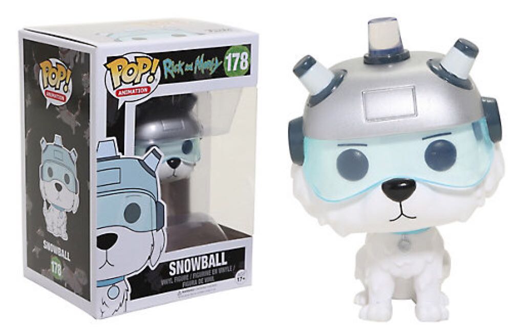 Snowball (Flocked) - Rick & Morty vinyl figure collectible [Barcode 889698245654] - Main Image 2