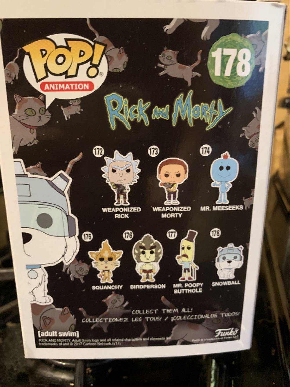 Snowball (Flocked) - Rick & Morty vinyl figure collectible [Barcode 889698245654] - Main Image 4