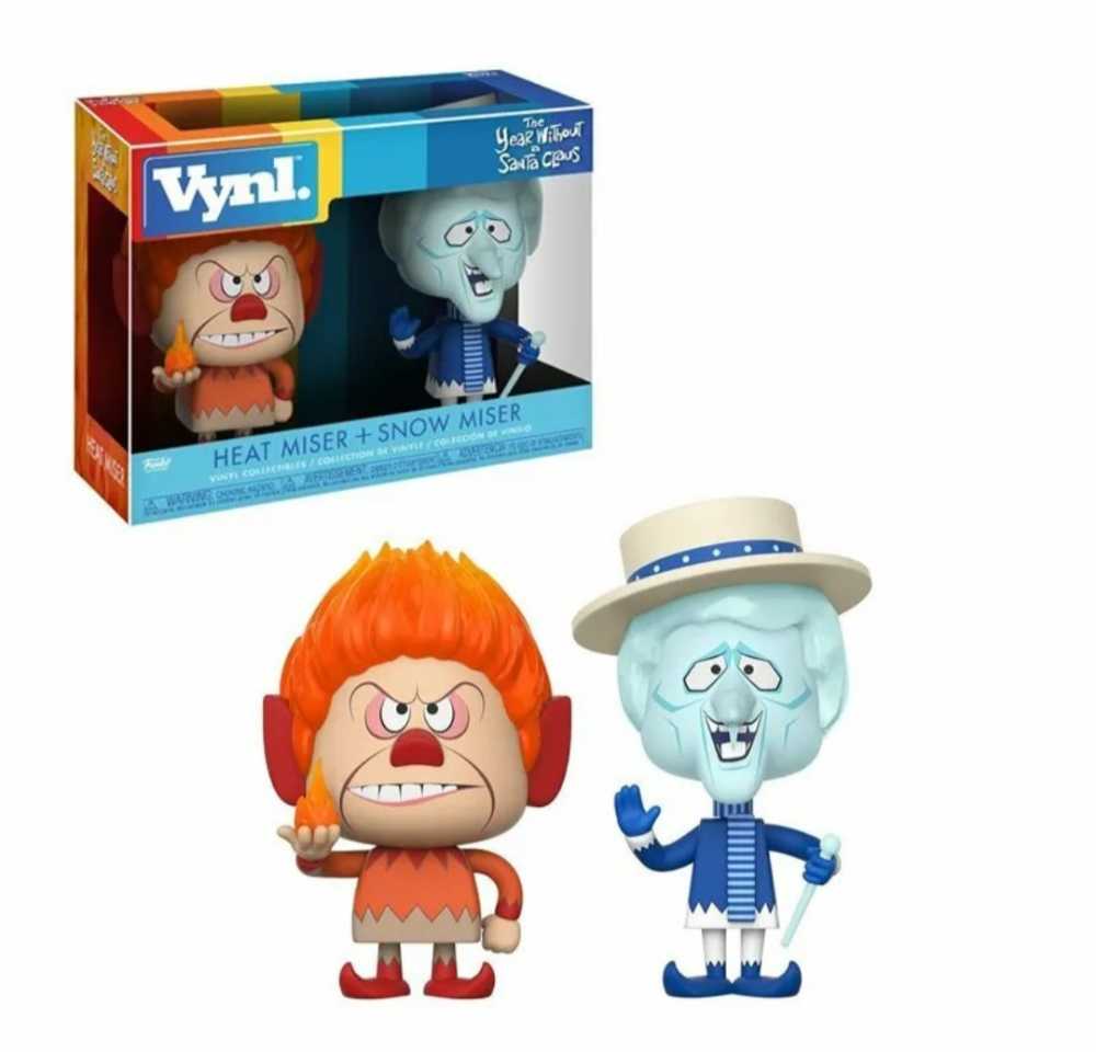 Heat Miser + Snow Miser - The Year Without a Santa Claus vinyl figure collectible [Barcode 889698229722] - Main Image 3