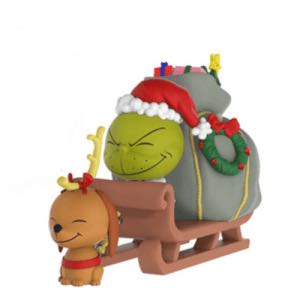 The Grinch & Max With Sleigh - How the Grinch Stole Christmas vinyl figure collectible [Barcode 889698217583] - Main Image 2