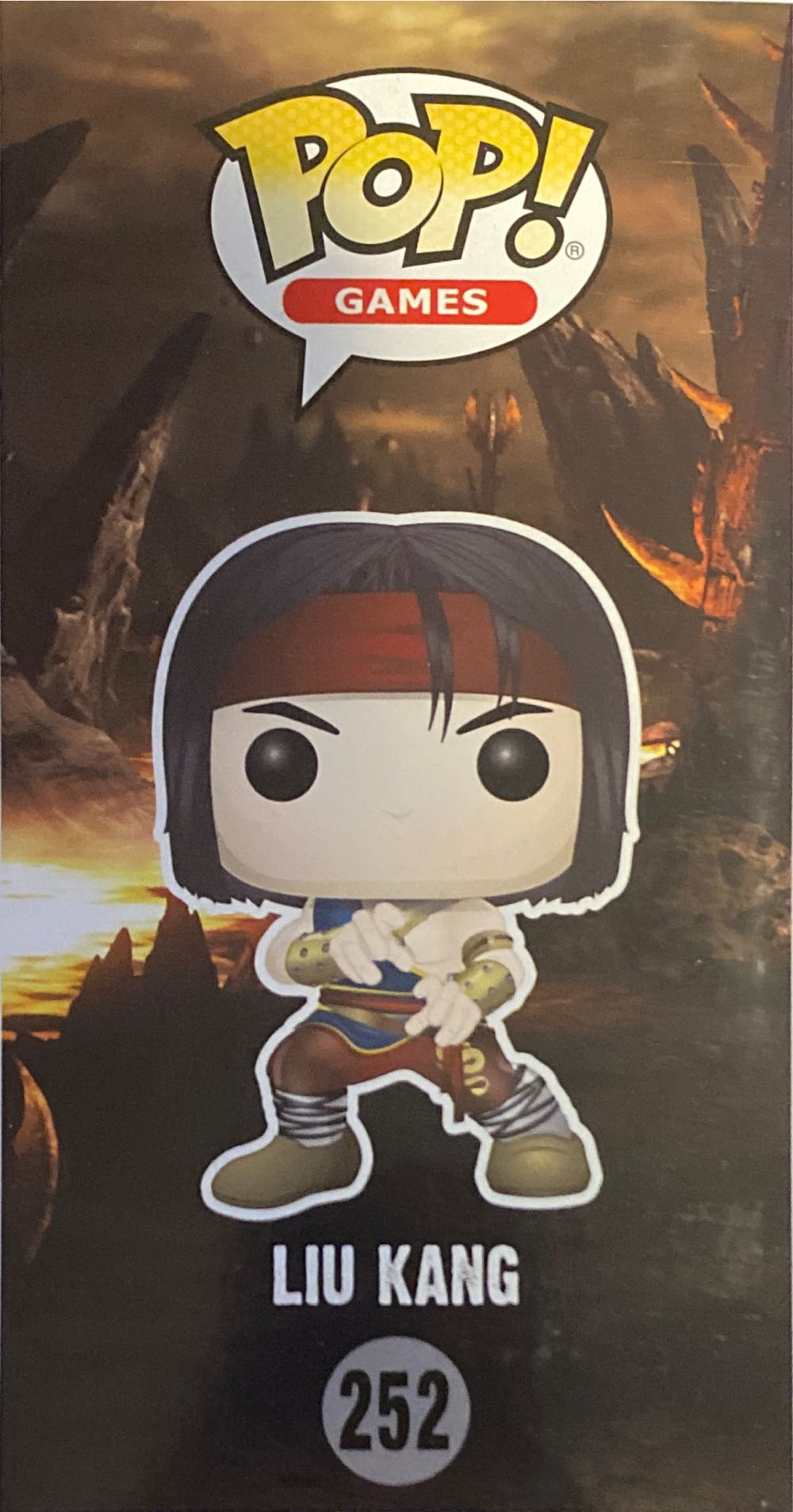 MKX: Liu Kang - Mortal Kombat vinyl figure collectible [Barcode 889698216883] - Main Image 3
