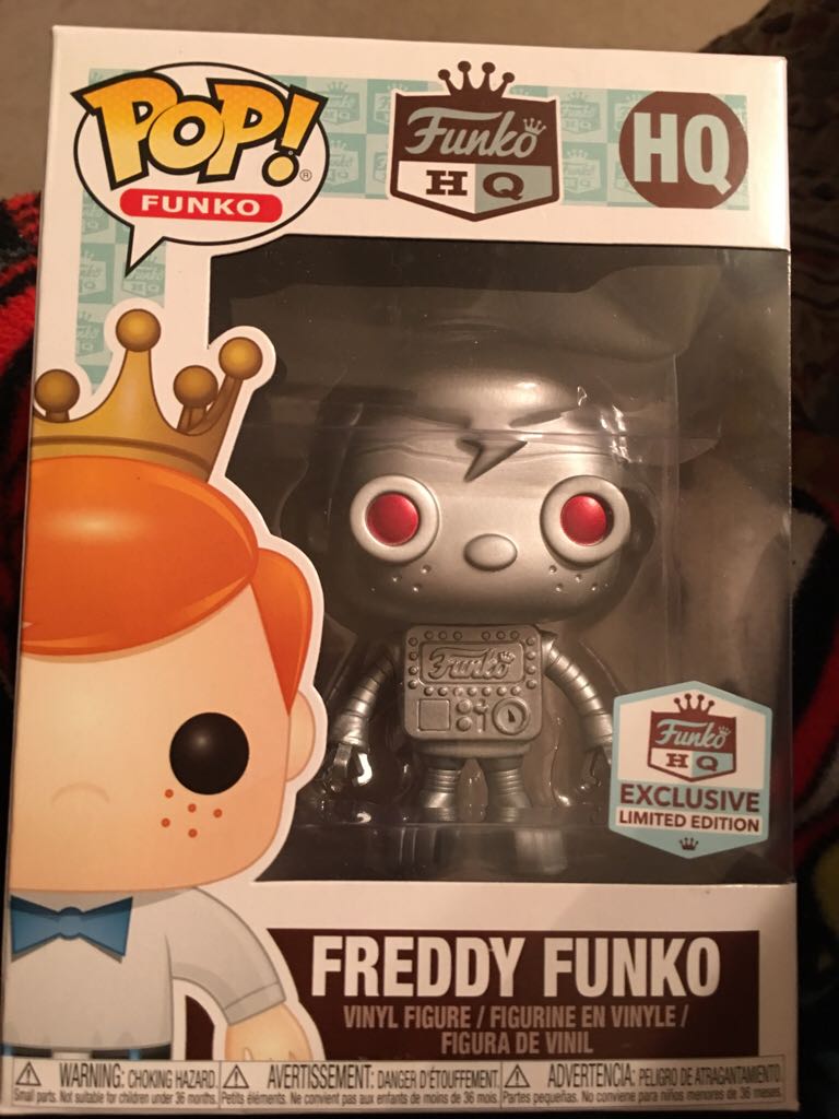 Freddy funko Robot HQ exclusive  vinyl figure collectible - Main Image 2