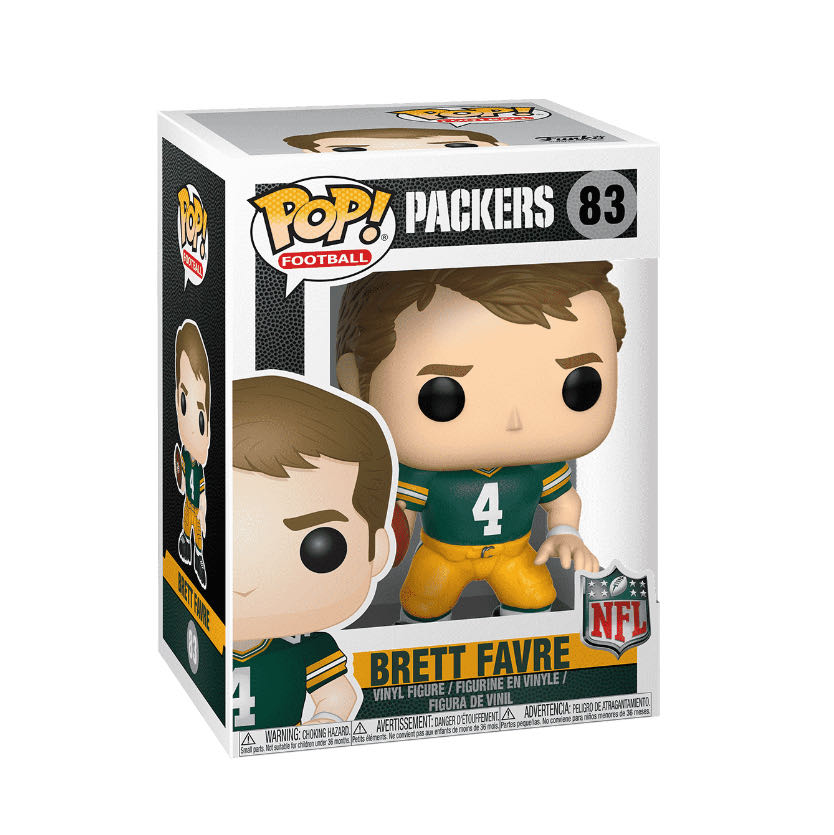 Funko Pop! Football NFL Packers: Brett Favre # 83 - NFL vinyl figure collectible [Barcode 889698202015] - Main Image 2