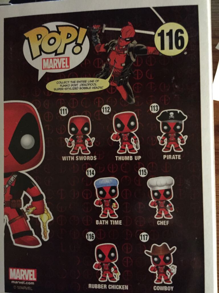 Deadpool 116 - Deadpool vinyl figure collectible - Main Image 2