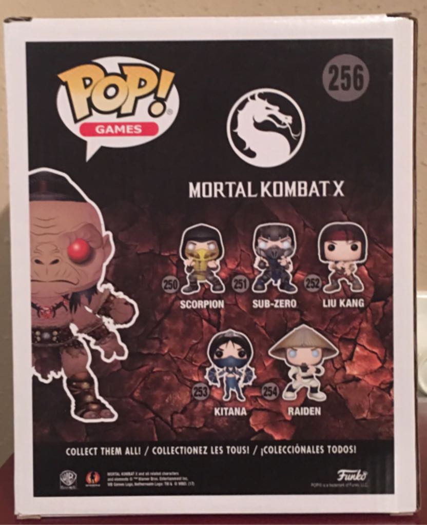 Mortal Kombat - Goro - Mortal Kombat vinyl figure collectible [Barcode 889698228060] - Main Image 2