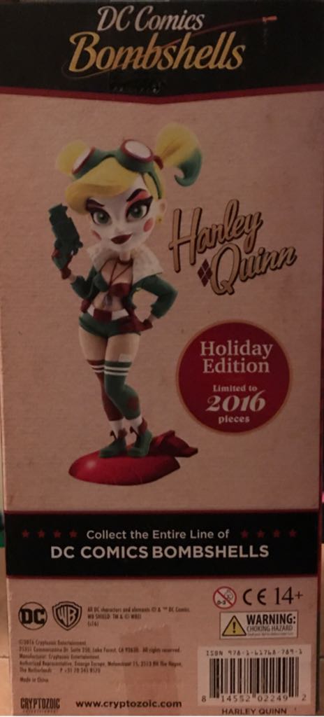 Harley Quinn [Bombshell Christmas Edition]  vinyl figure collectible - Main Image 2