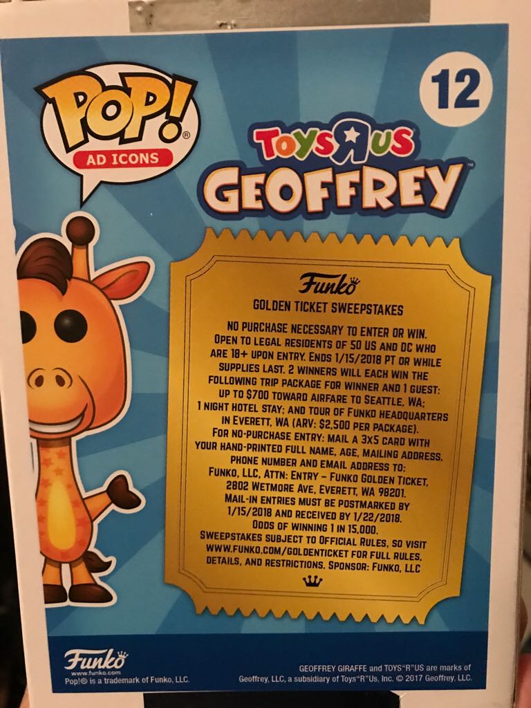Geoffrey - Ad Icons vinyl figure collectible [Barcode 889698247320] - Main Image 2