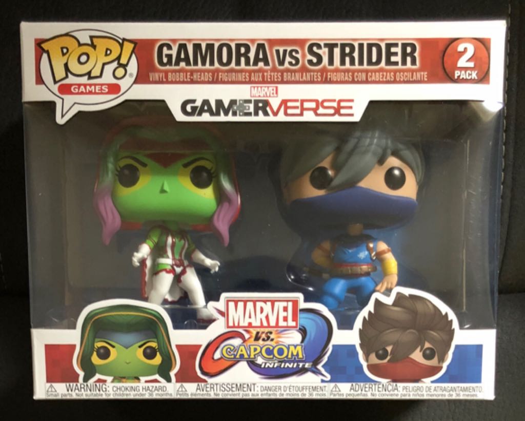 Gamora Vs. Strider  vinyl figure collectible [Barcode 889698227858] - Main Image 2