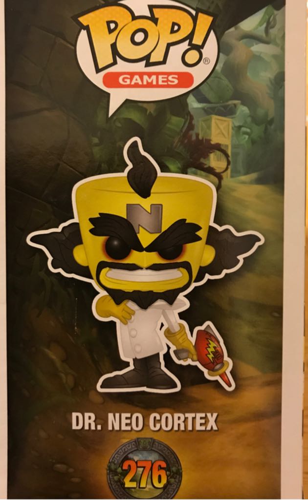 Crash Bandicoot -276- Dr. Neo Cortex - Crash Bandicoot vinyl figure collectible [Barcode 889698256551] - Main Image 2