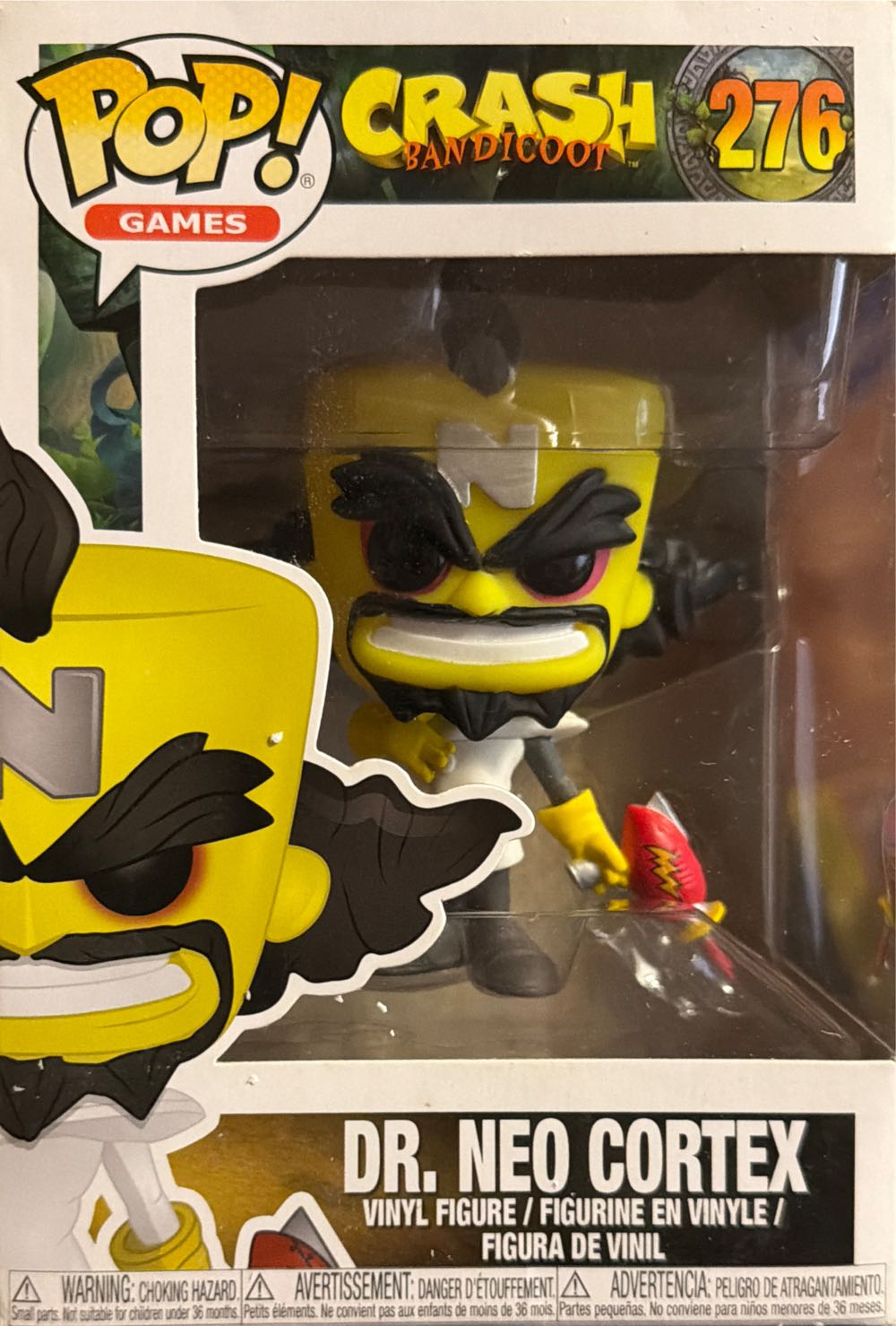 Crash Bandicoot -276- Dr. Neo Cortex - Crash Bandicoot vinyl figure collectible [Barcode 889698256551] - Main Image 4