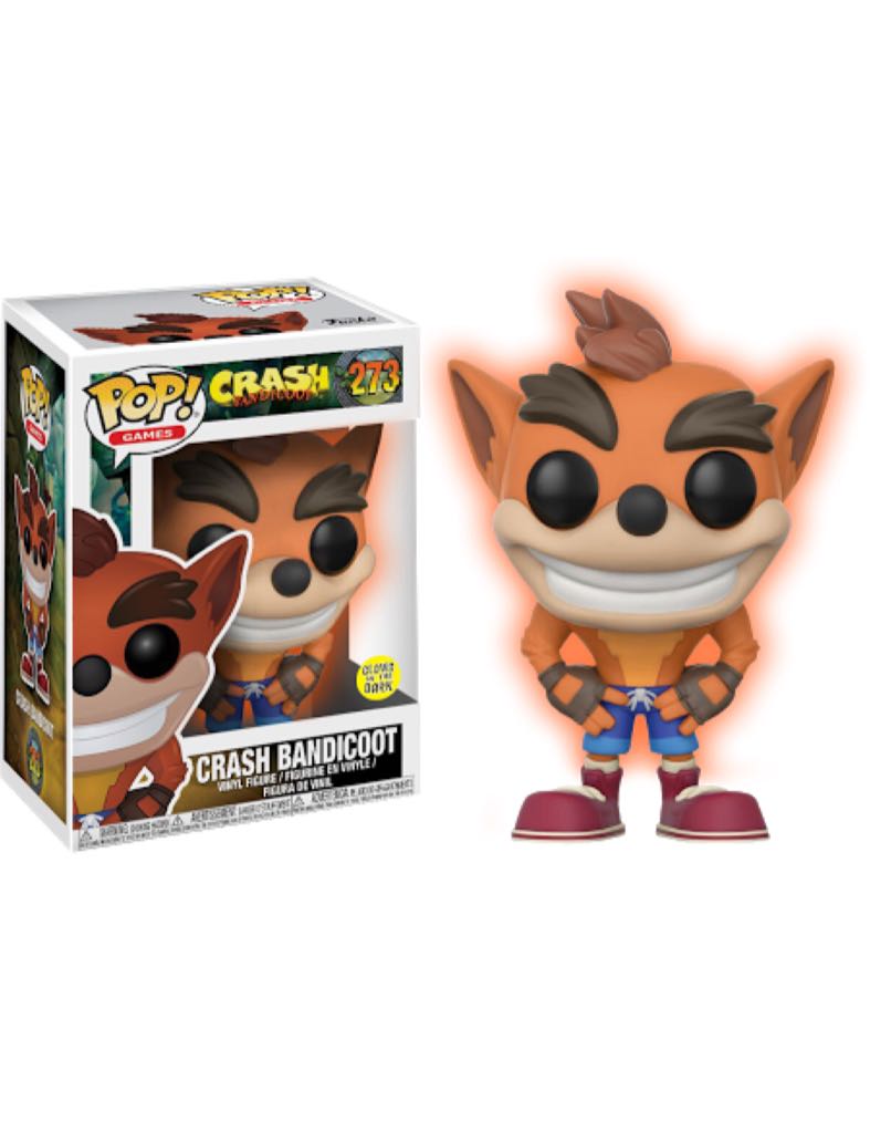 Crash Bandicoot (Best Buy Exclusive Glow in the Dark) - Crash Bandicoot vinyl figure collectible [Barcode 889698256469] - Main Image 2