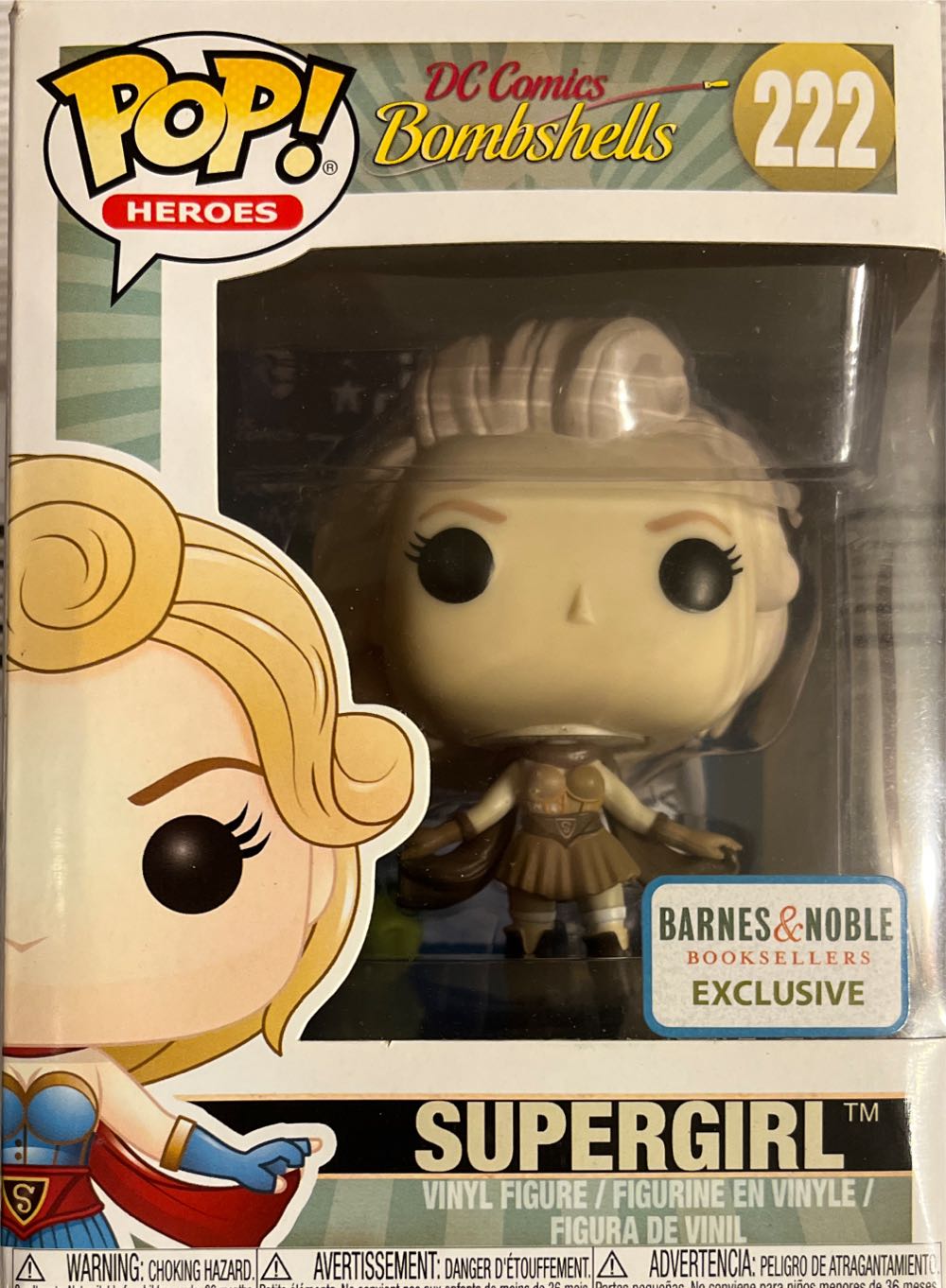 Supergirl - Comics Bombshells vinyl figure collectible [Barcode 889698228954] - Main Image 4