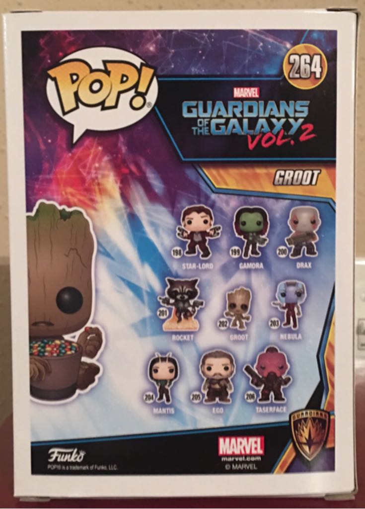 Groot - Guardians of the Galaxy vinyl figure collectible [Barcode 889698220743] - Main Image 2